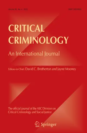 Critical Criminology