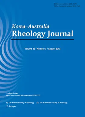 Korea-Australia Rheology Journal