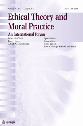 Ethical Theory and Moral Practice