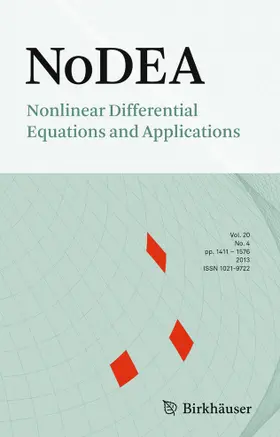 Nonlinear Differential Equations and Applications NoDEA