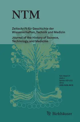 NTM Zeitschrift für Geschichte der Wissenschaften, Technik und Medizin