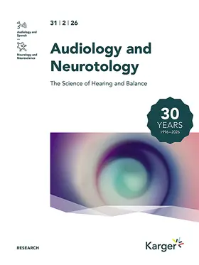 Audiology and Neurotology