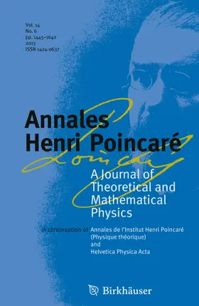 Annales Henri Poincaré