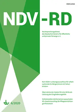 NDV - Rechtsprechungsdienst
