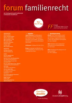 FF - Forum Familienrecht