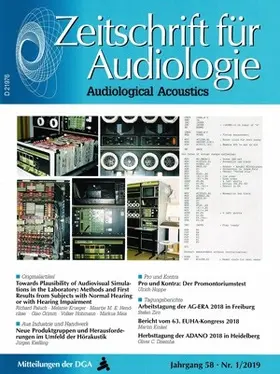 Zeitschrift für Audiologie