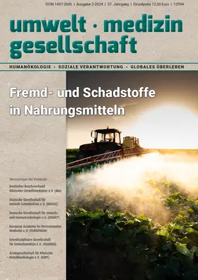 Umwelt, Medizin, Gesellschaft