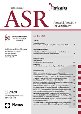 ASR - Anwalt/Anwältin im Sozialrecht