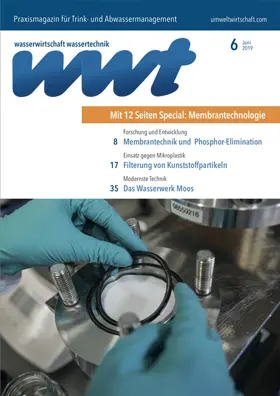 wwt - Wasserwirtschaft Wassertechnik