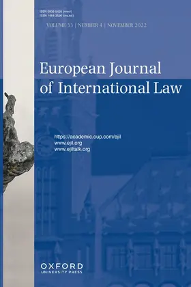 European Journal of International Law