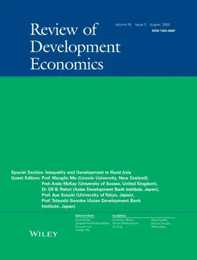 Review of Development Economics