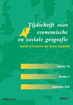 Tijdschrift voor Economische en Sociale Geografie