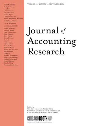 Journal of Accounting Research