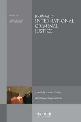 Journal of International Criminal Justice