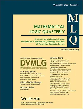 Mathematical Logic Quarterly