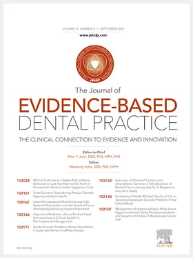 Journal of Evidence-Based Dental Practice