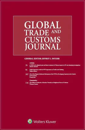 Global Trade and Customs Journal