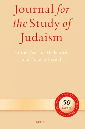 Journal for the Study of Judaism