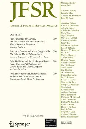 Journal of Financial Services Research