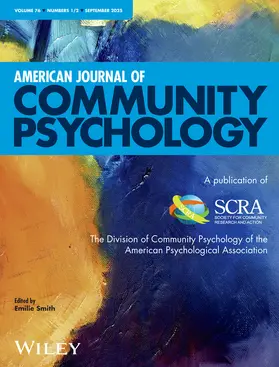American Journal of Community Psychology