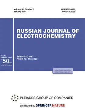Russian Journal of Electrochemistry