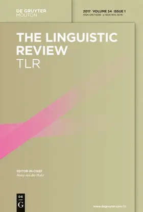 The Linguistic Review