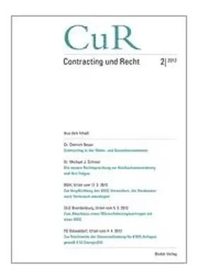Contracting und Recht - CuR