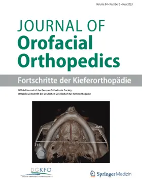 Journal of Orofacial Orthopedics / Fortschritte der Kieferorthopädie
