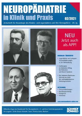 Neuropädiatrie in Klinik und Praxis