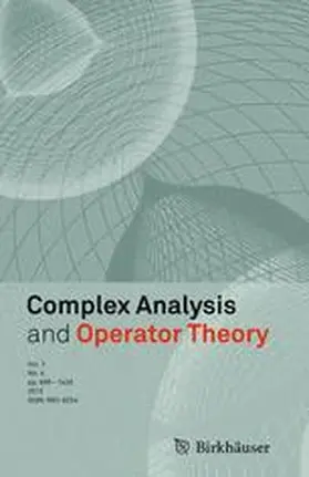 Complex Analysis and Operator Theory