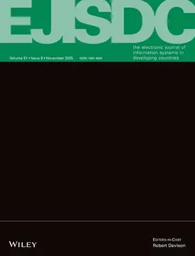 The Electronic Journal of Information Systems in Developing Countries