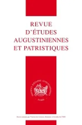 Revue des Etudes Augustiniennes et Patristiques