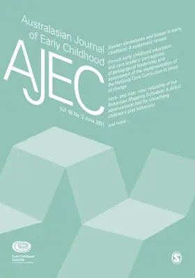 Australasian Journal of Early Childhood