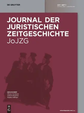 Journal der Juristischen Zeitgeschichte