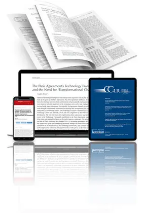 Carbon & Climate Law Review (CCLR)