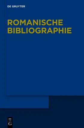 Romanische Bibliographie