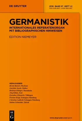Germanistik