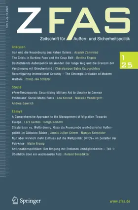 Zeitschrift für Außen- und Sicherheitspolitik