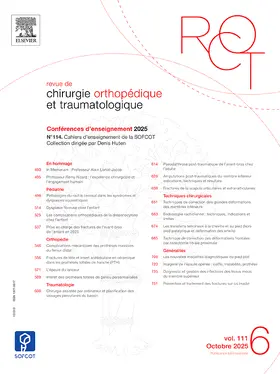 Revue de Chirurgie Orthopedique et Traumatologique