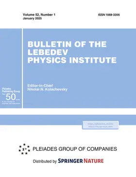 Bulletin of the Lebedev Physics Institute