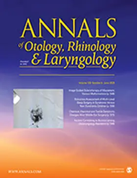 Annals of Otology, Rhinology & Laryngology