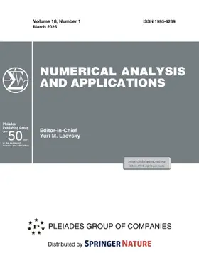 Numerical Analysis and Applications