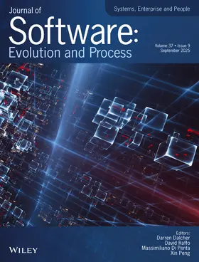 Journal of Software: Evolution and Process