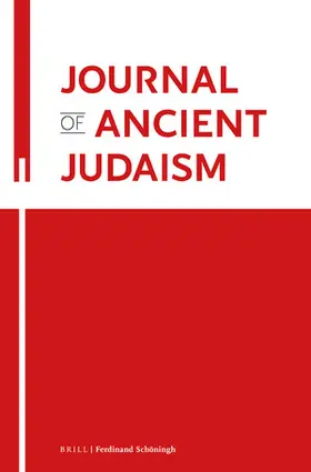 Journal of Ancient Judaism