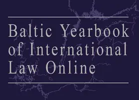 Baltic Yearbook of International Law Online