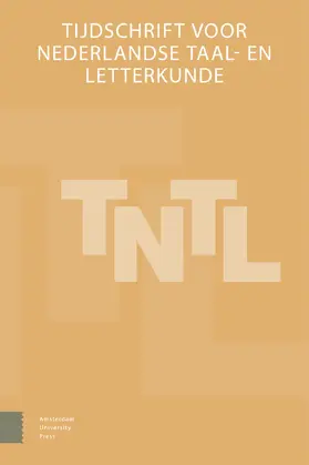 Tijdschrift voor Nederlandse Taal- en Letterkunde