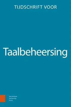 Tijdschrift voor Taalbeheersing