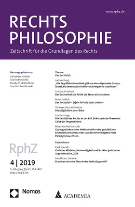 Rechtsphilosophie (RphZ)