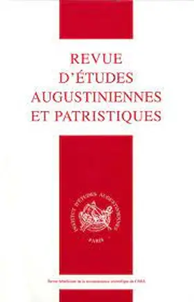 Revue des Etudes Augustiniennes et Patristiques