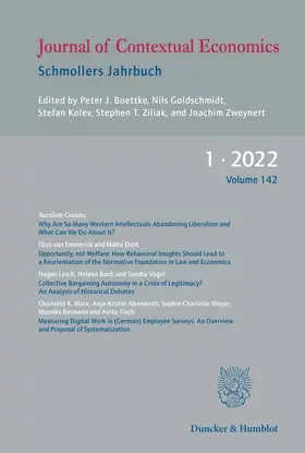 Journal of Contextual Economics